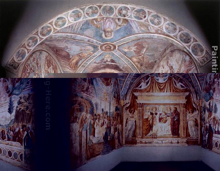 Benozzo di Lese di Sandro Gozzoli Shrine of the Madonna della Tosse